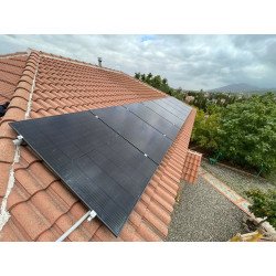 10 Paneles Instalación Fotovoltaica Conexión Red  Paneles 440wp N-TYPE Bifacial - Inversor